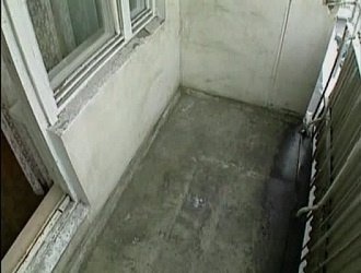 Фото: Подготовка балконной плиты к ремонту