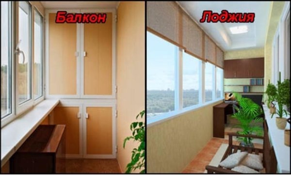 балкон и лоджия с фотографией
