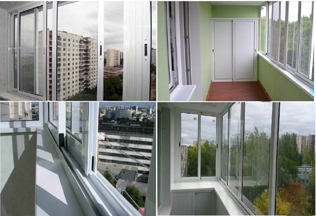 Остекление балкона с помощью профиля Provedal
