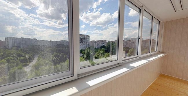 Алюминиевые раздвижные рамы для балкона