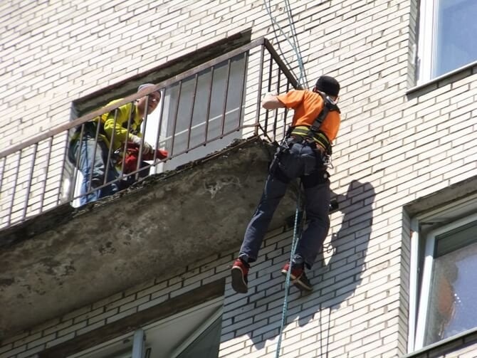 фото укрепление балконной плиты
